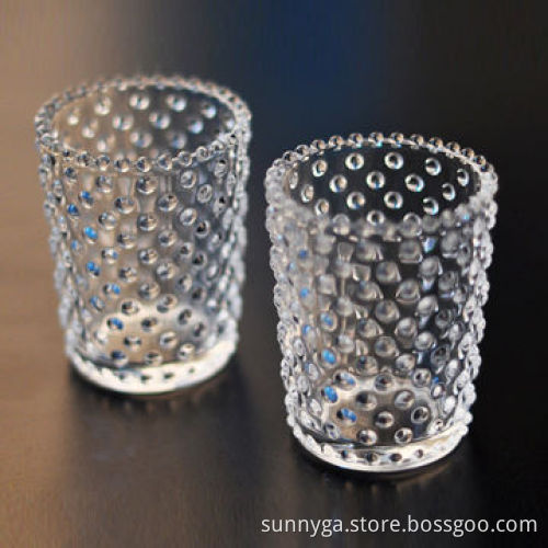 New Arrival Glass Candle Holders, 200mL Capacity